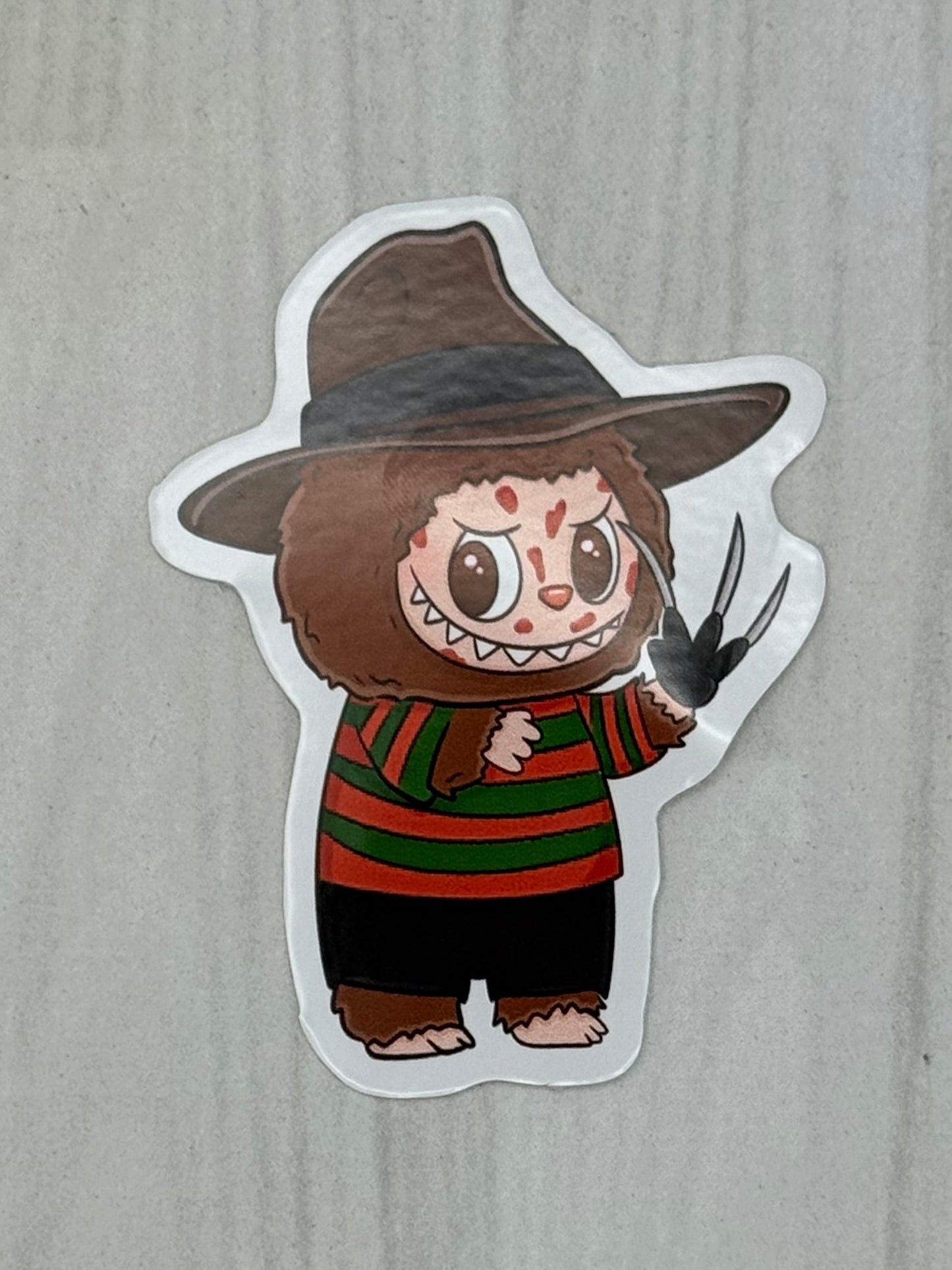 Labu Monster Spooky Stickers
