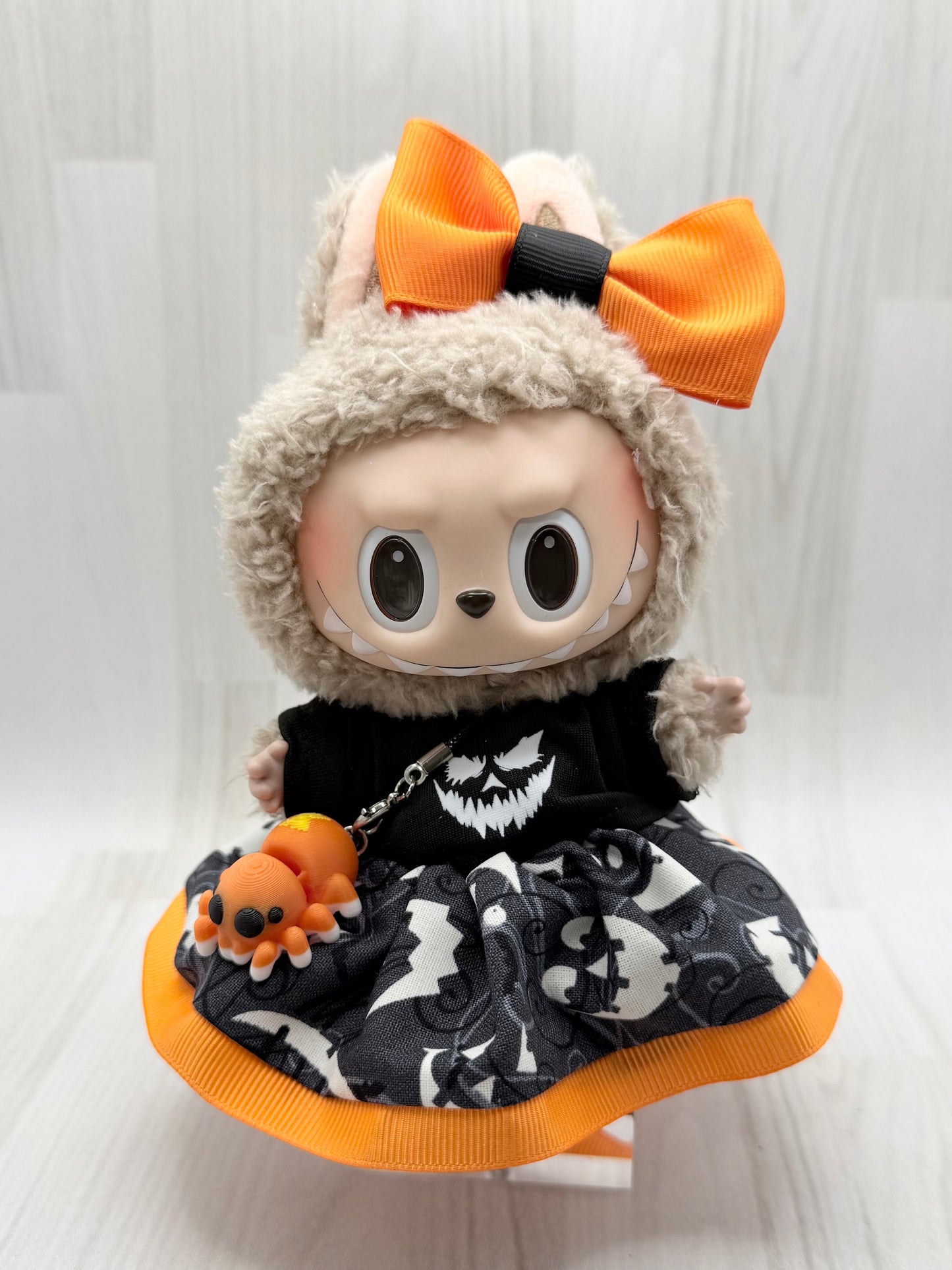 Glow-in-the-Dark Faces Halloween Outfit
