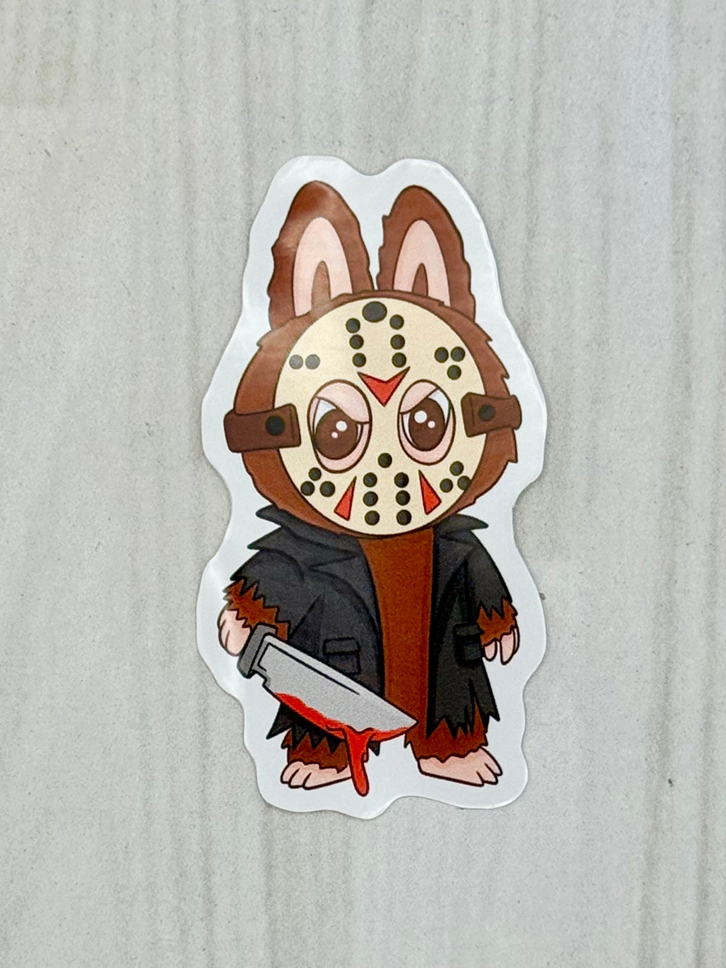Labu Monster Spooky Stickers