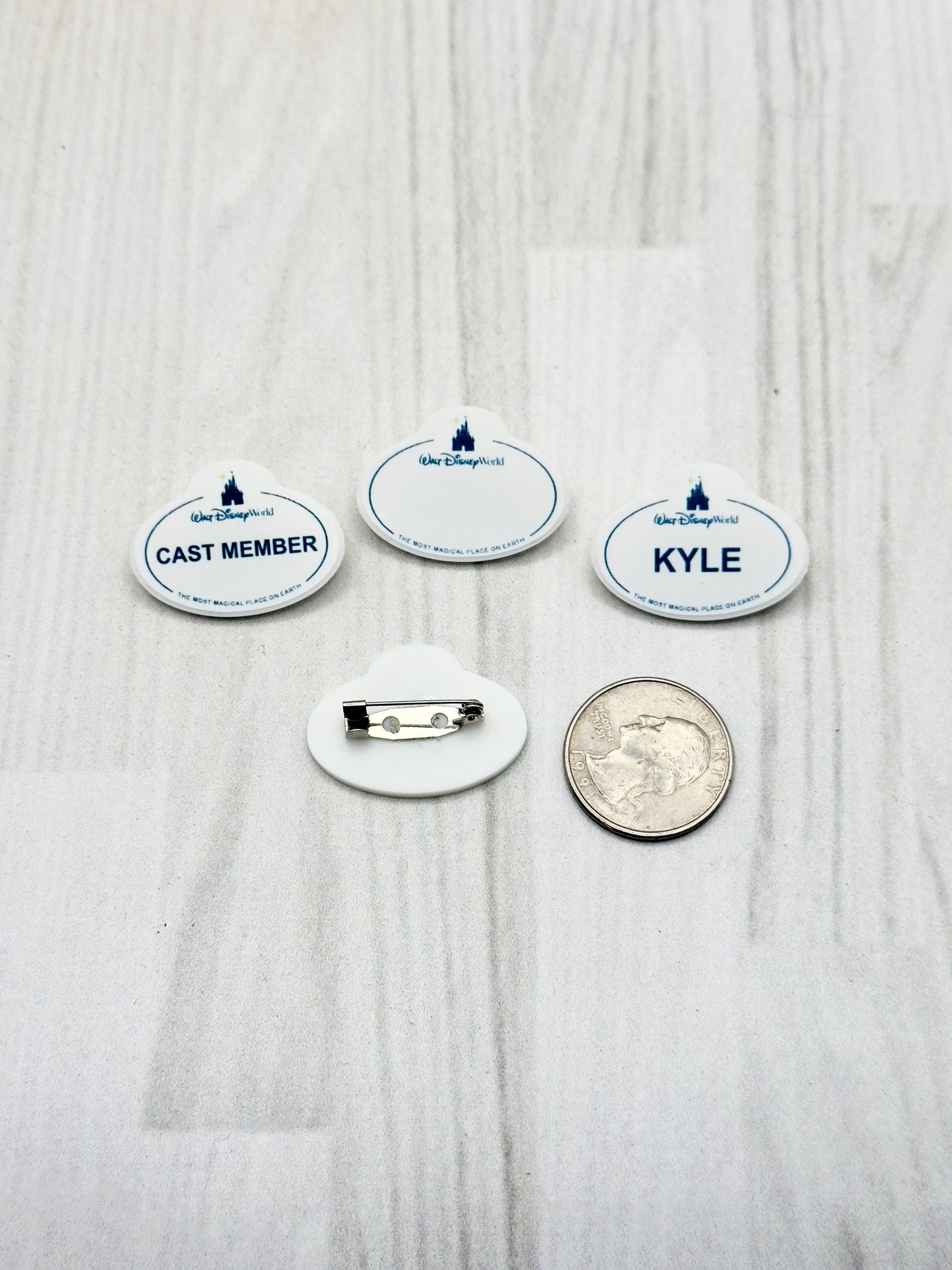 Park Employee Mini Badge