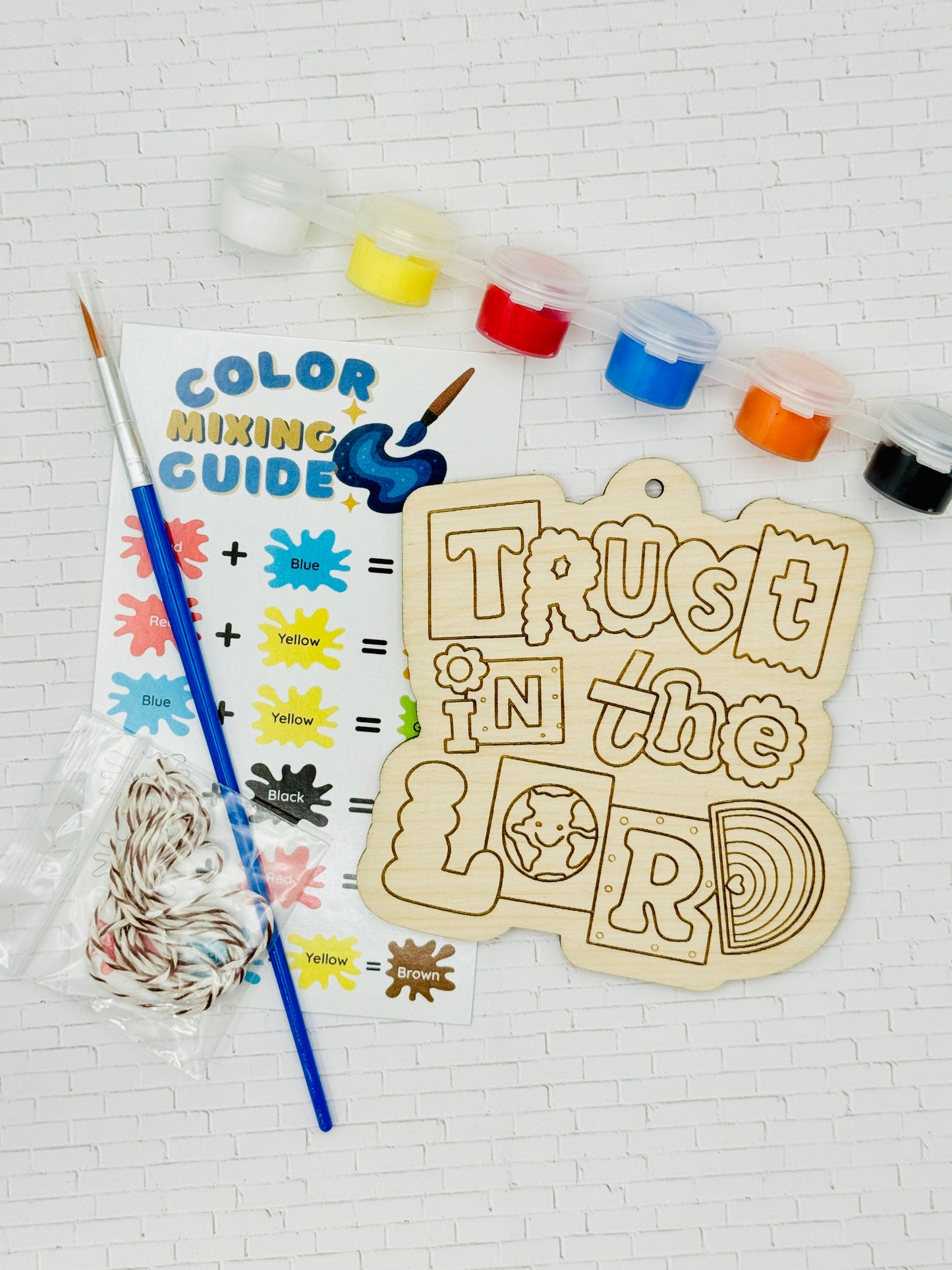Trust in the Lord Paint Kit