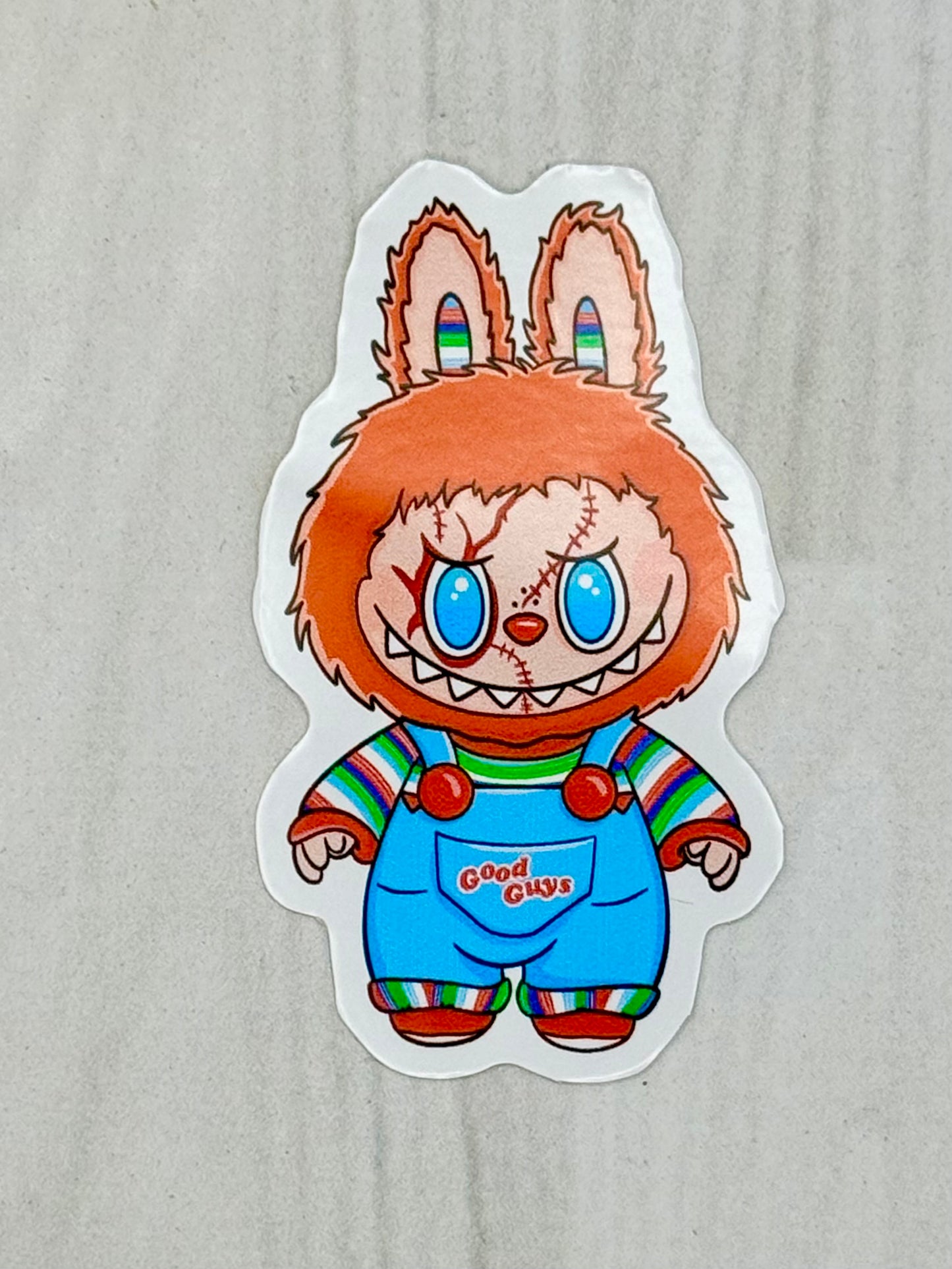 Labu Monster Spooky Stickers