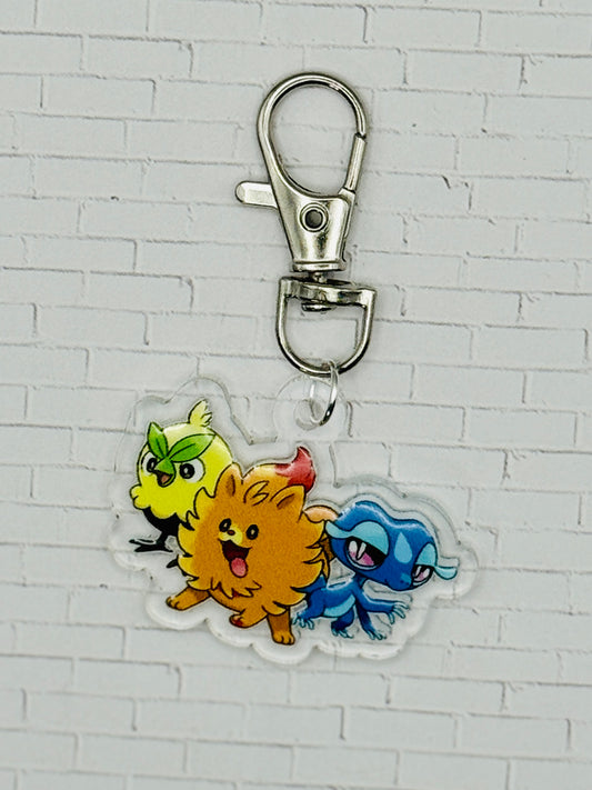 Gen 10 Starter Trio Bag Charm