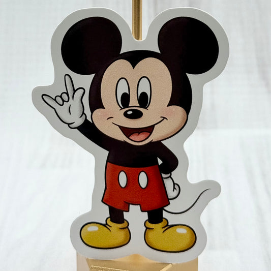 Classic Mouse ILY Sticker