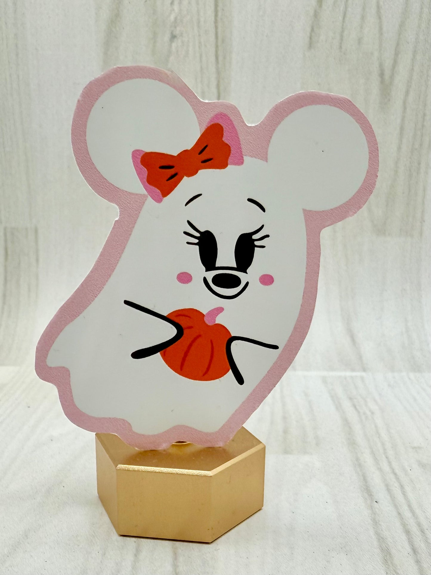 Boo-tiful Ghost Mouse Sticker