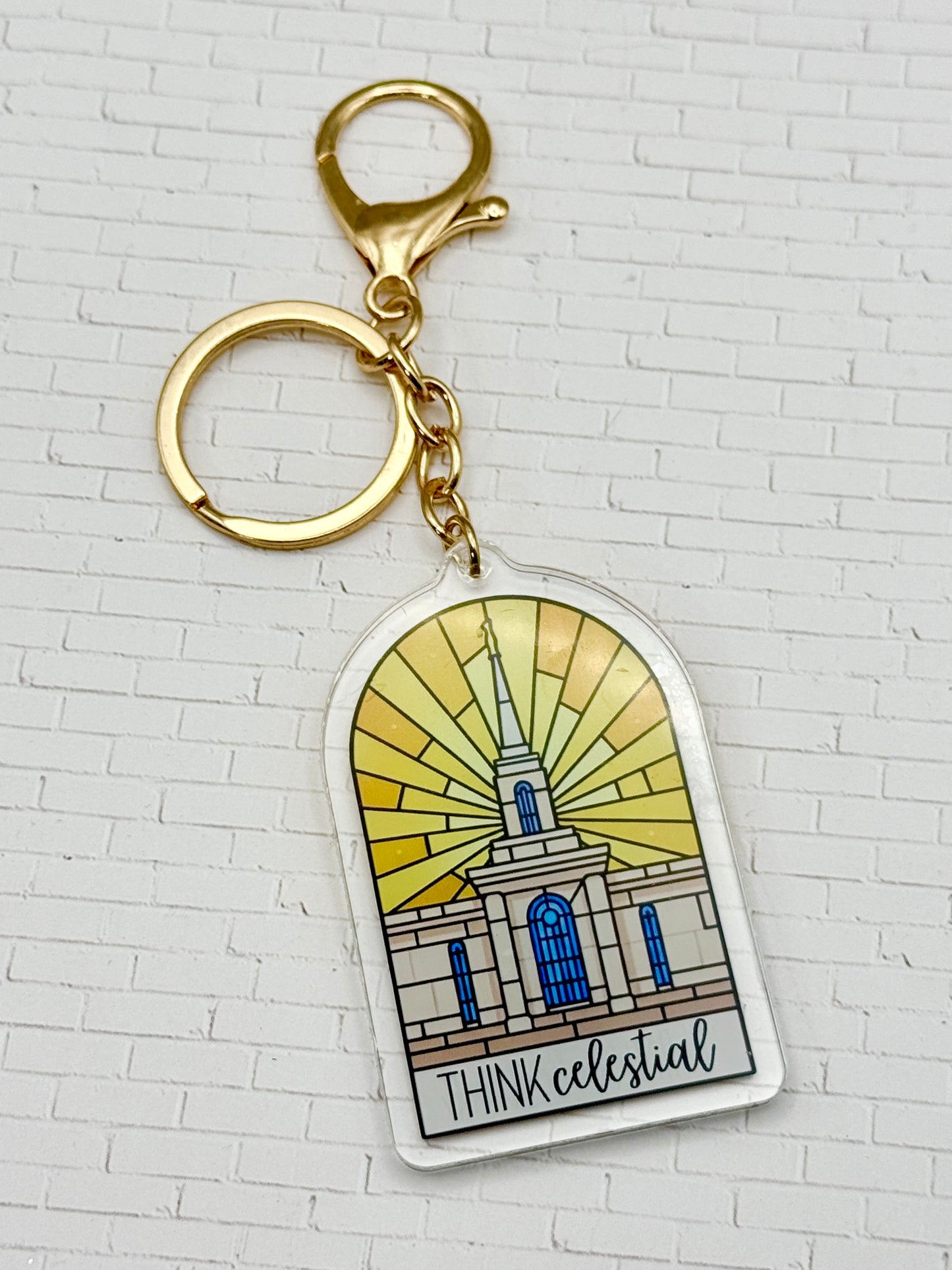 Think Celestial Keychain