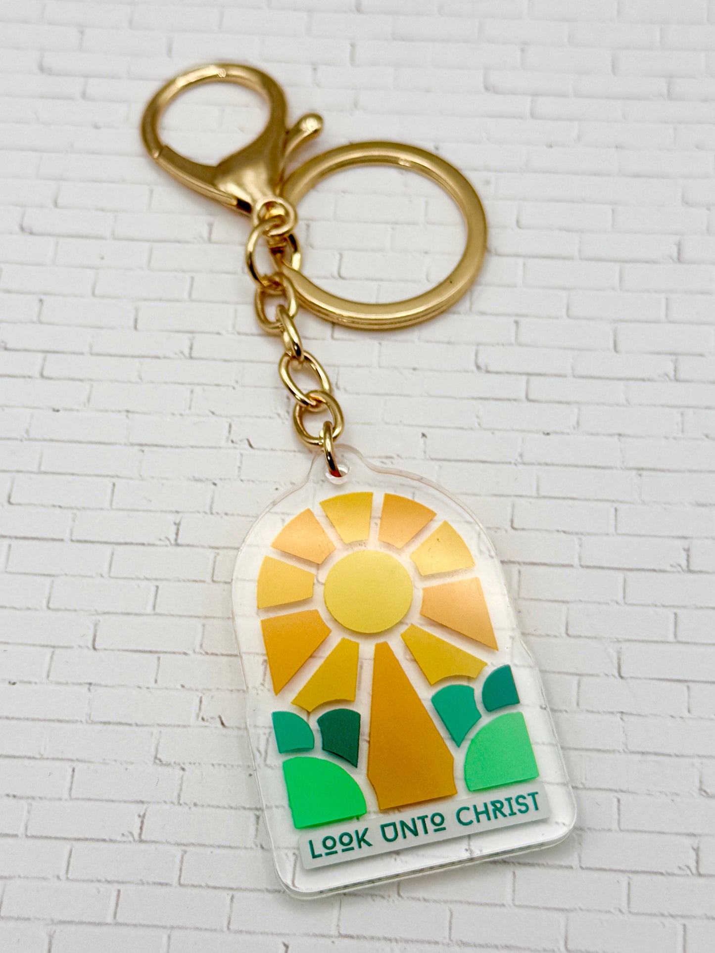 Look Unto Christ Keychain