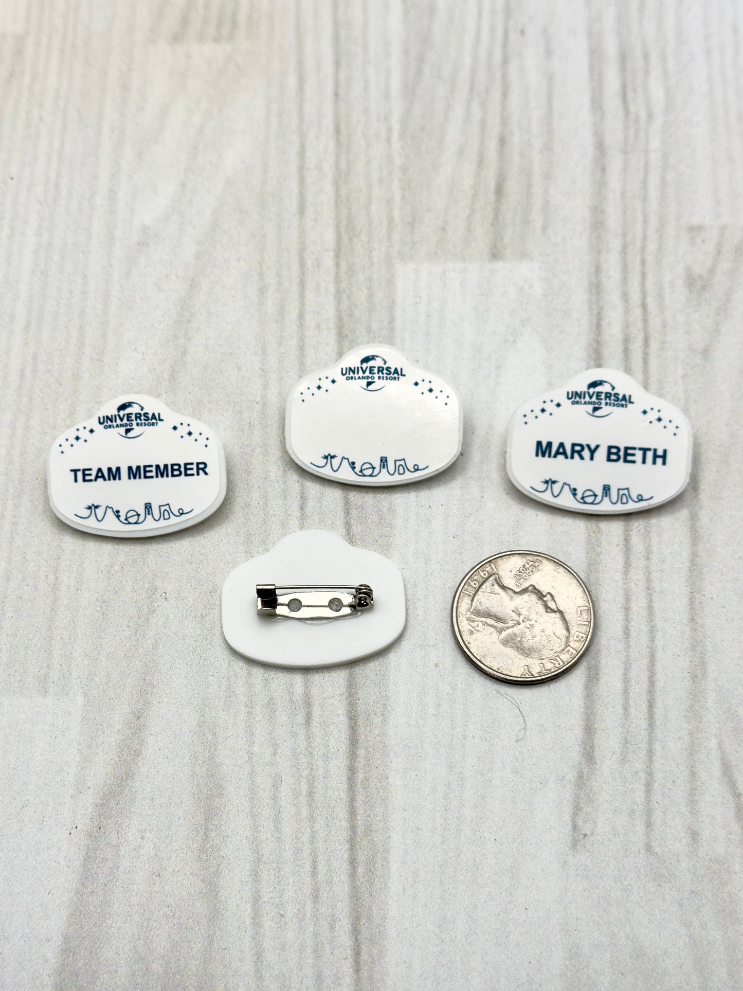 Park Employee Mini Badge