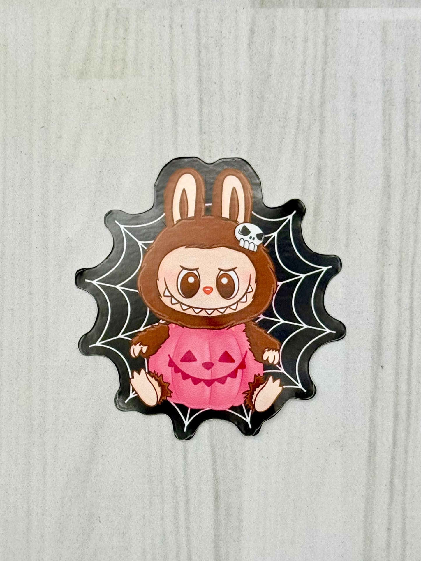 Labu Monster Spooky Stickers