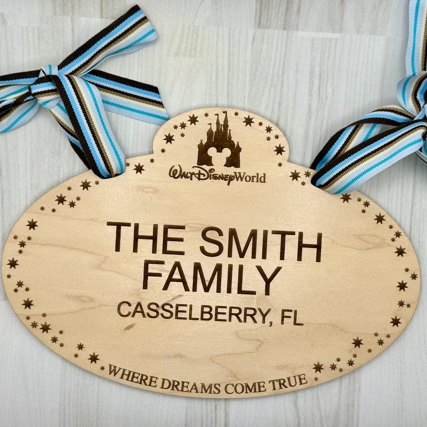 Personalized Magical Stroller Sign – Walt Disney World
