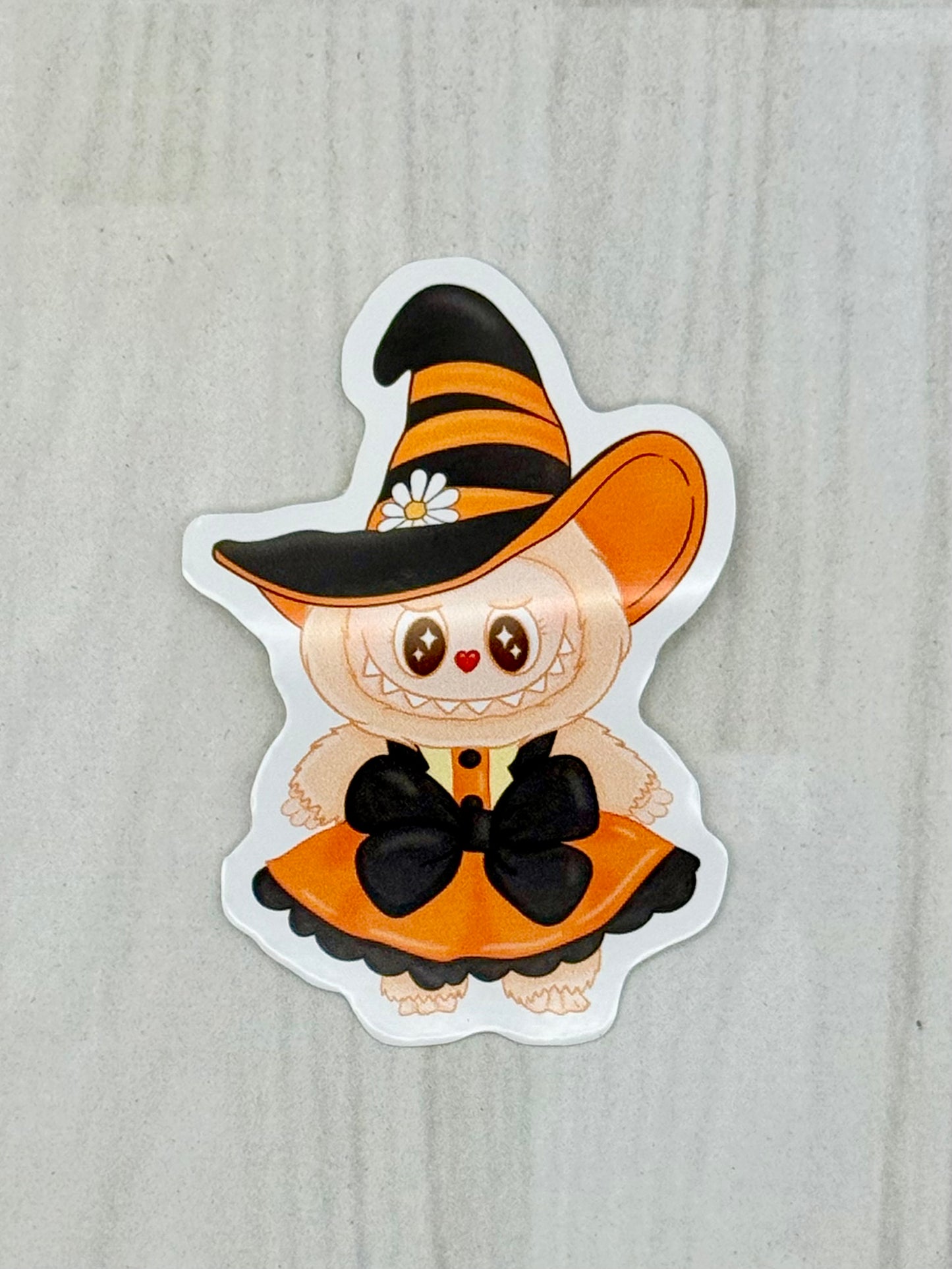 Labu Monster Spooky Stickers