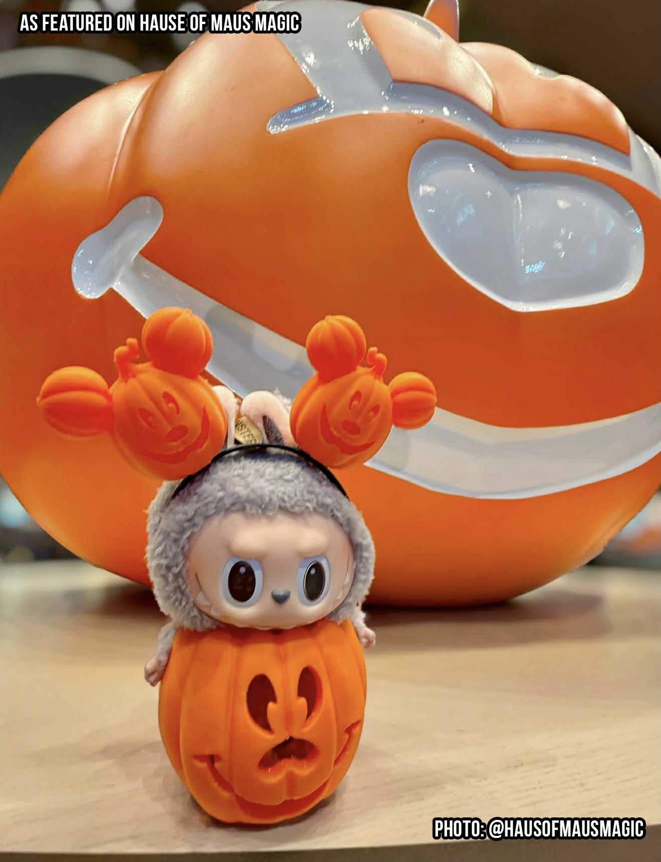 Not So Scary Pumpkin Mouse Outfit