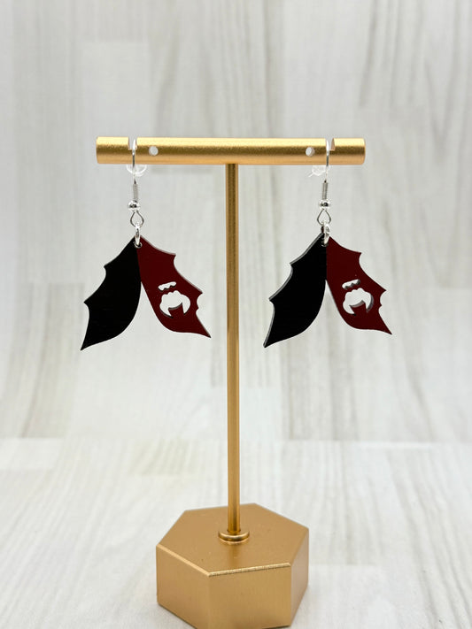 Night Dragon Tail Earrings