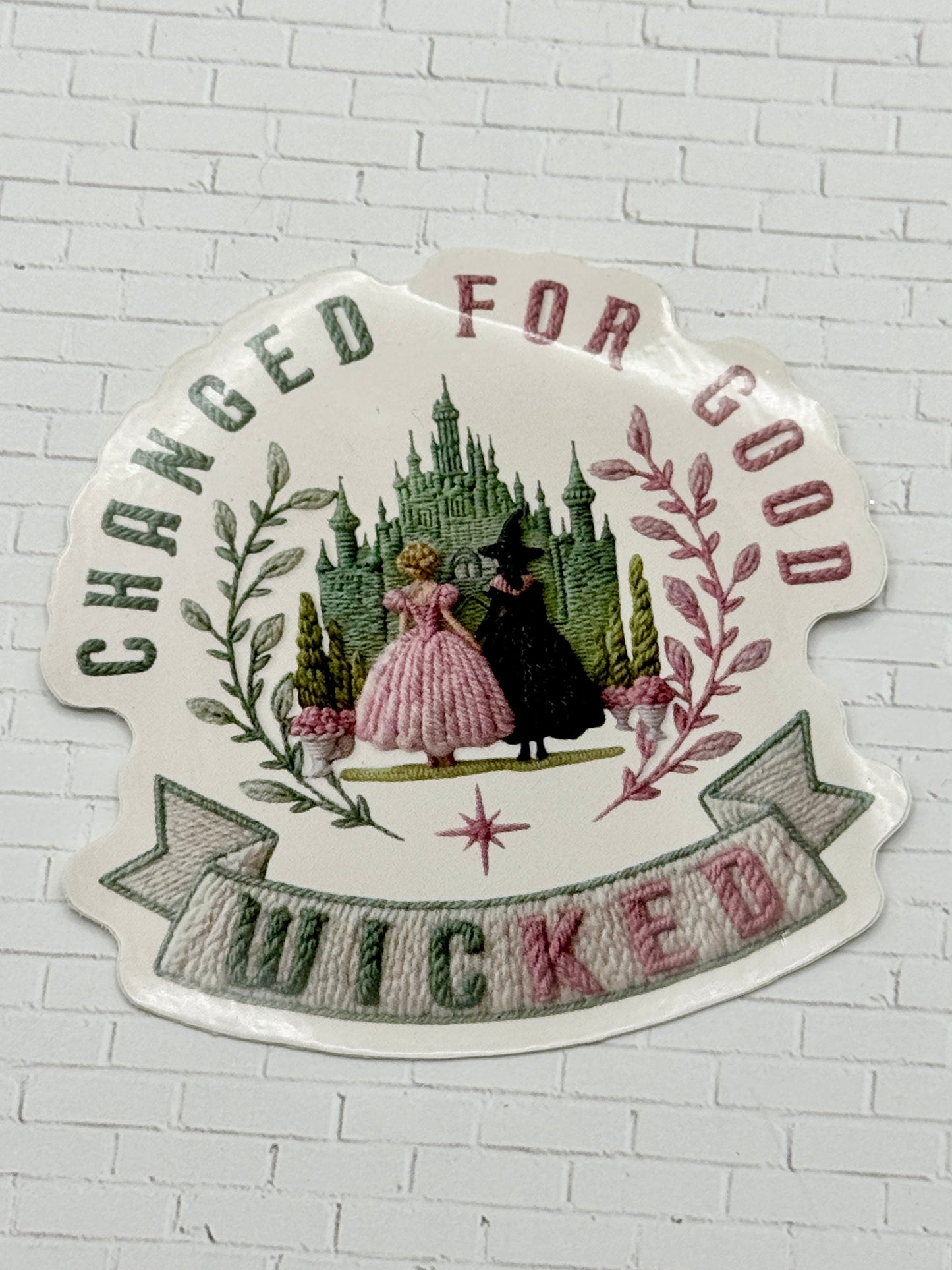 Changed For Good Sticker