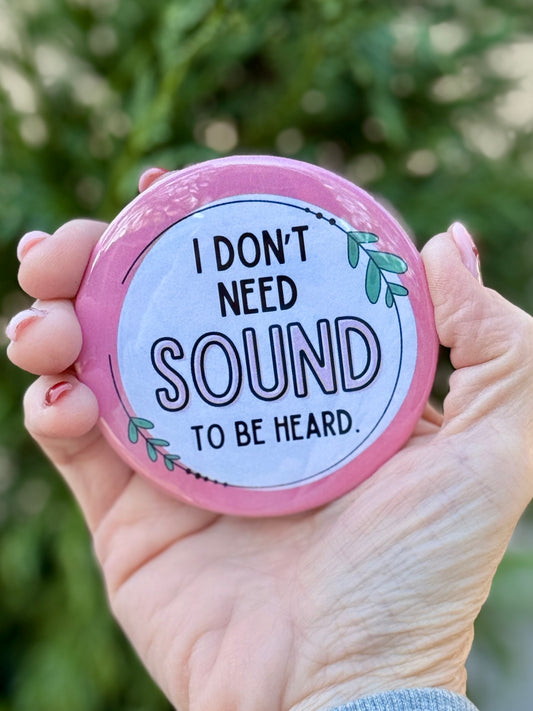 Be Heard Handheld Mirror