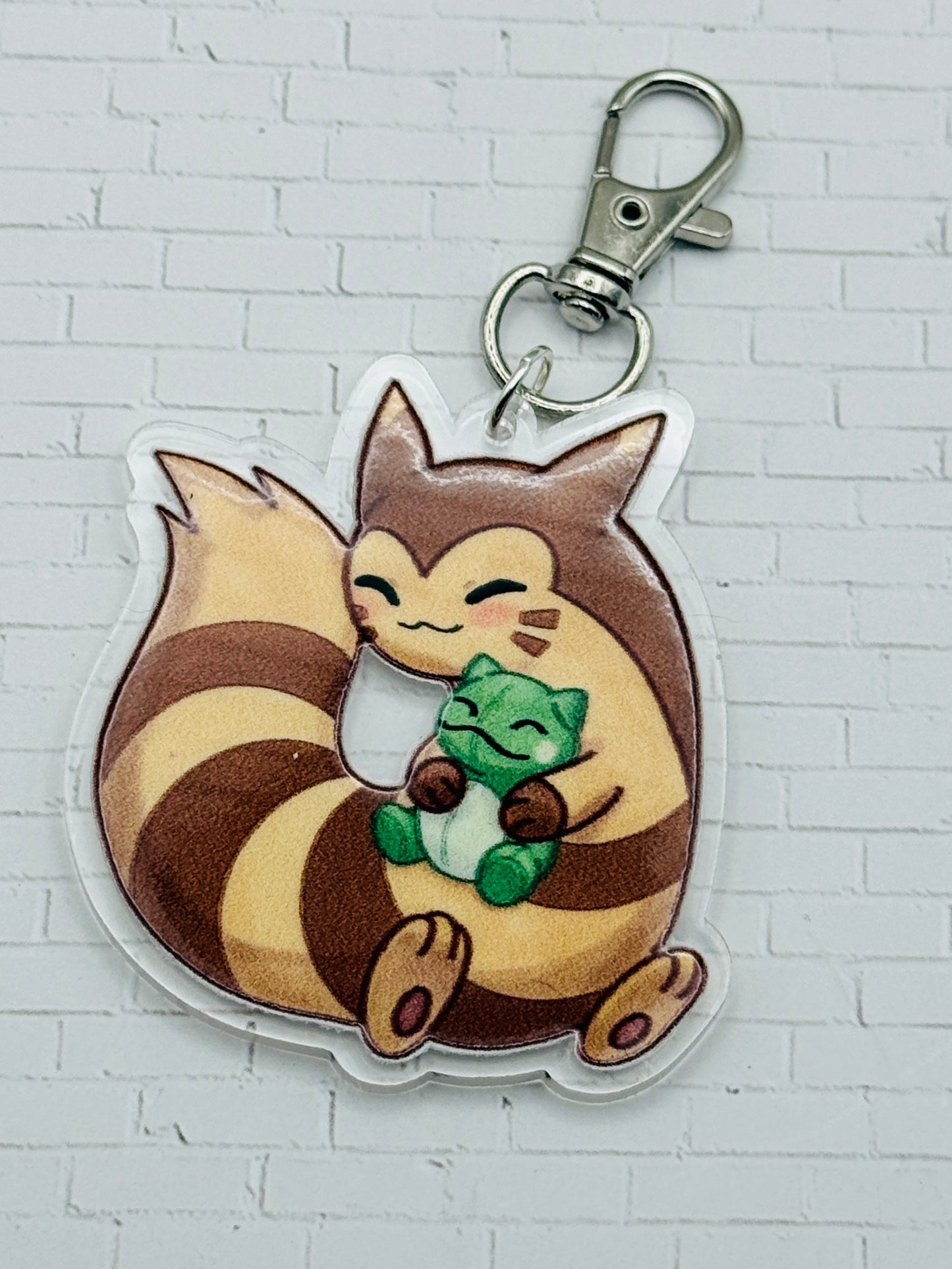 Furret & Substitute Bag Charm