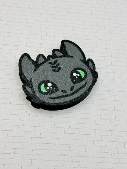 Night Dragon Bag Strap Charm