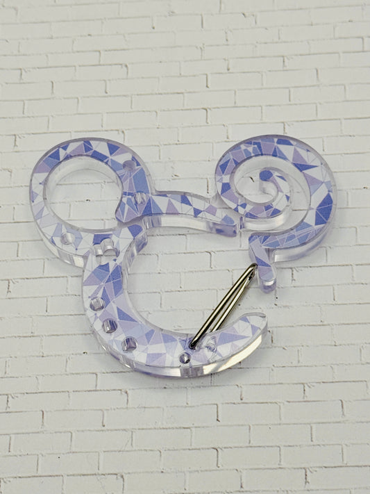 Purple Wall Charm Carabiner