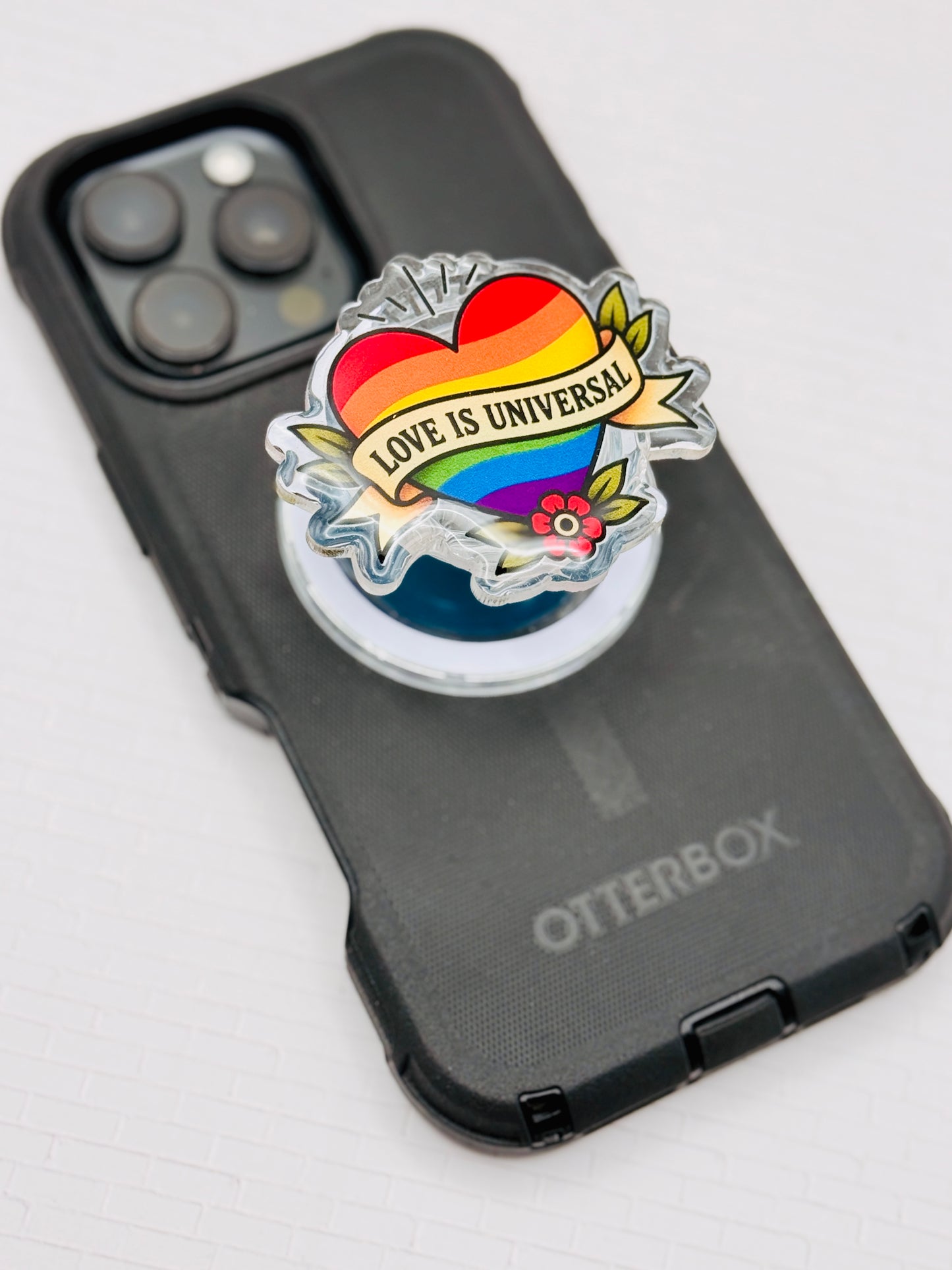 Love is Universal Phone Grip