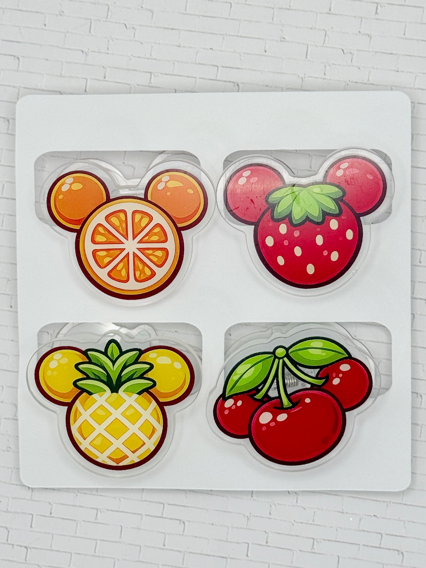 Fruit Mouse Decorative Paper Clips