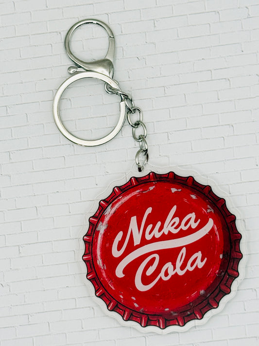 Nuka Cola Bottle Cap Keychain