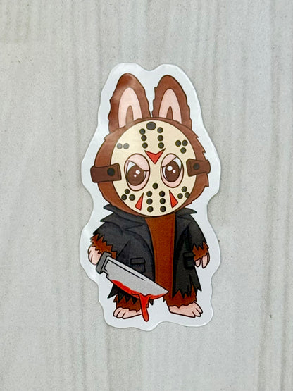 Labu Monster Spooky Stickers