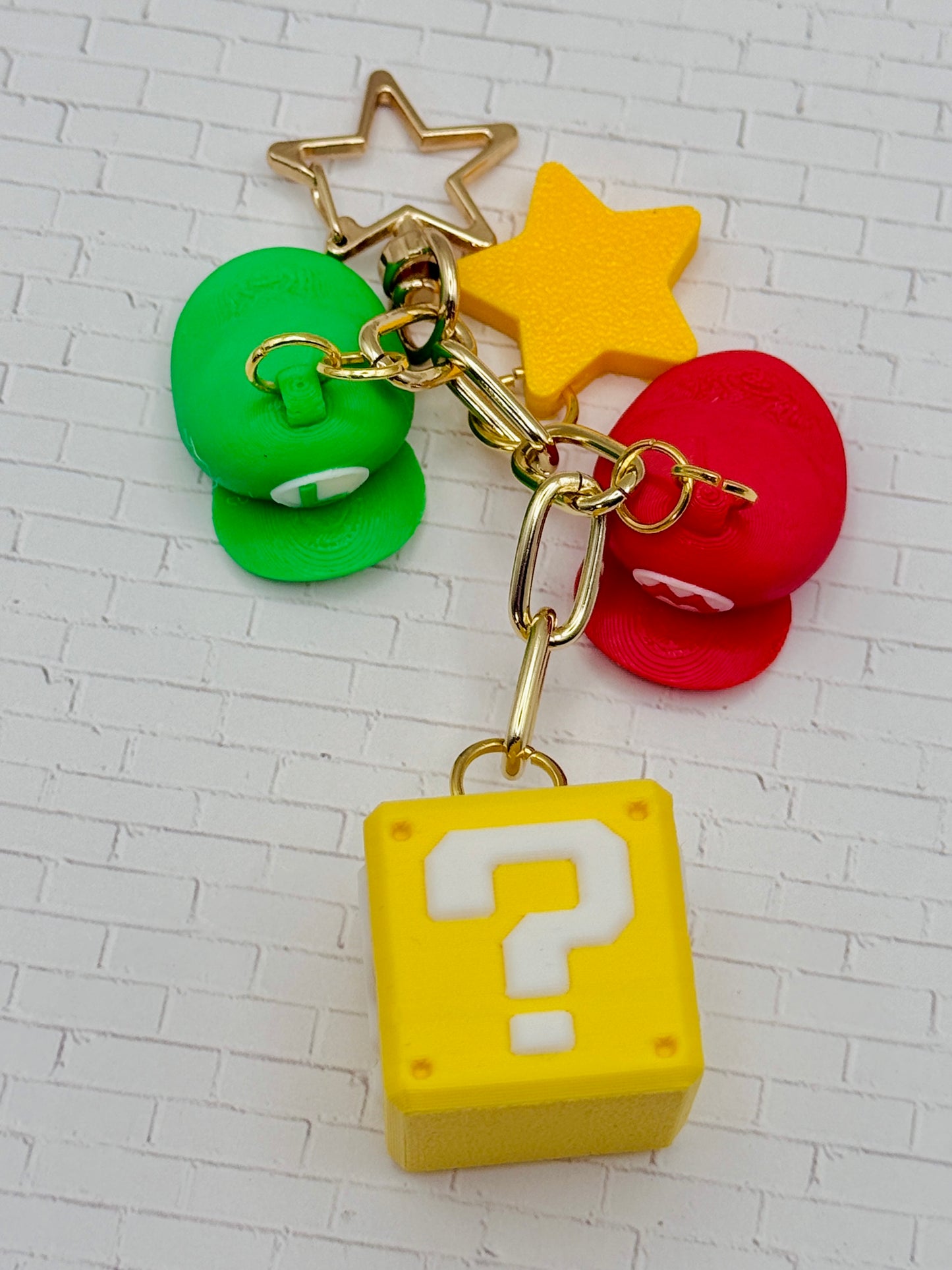 Plumber Bros Hat Keychain