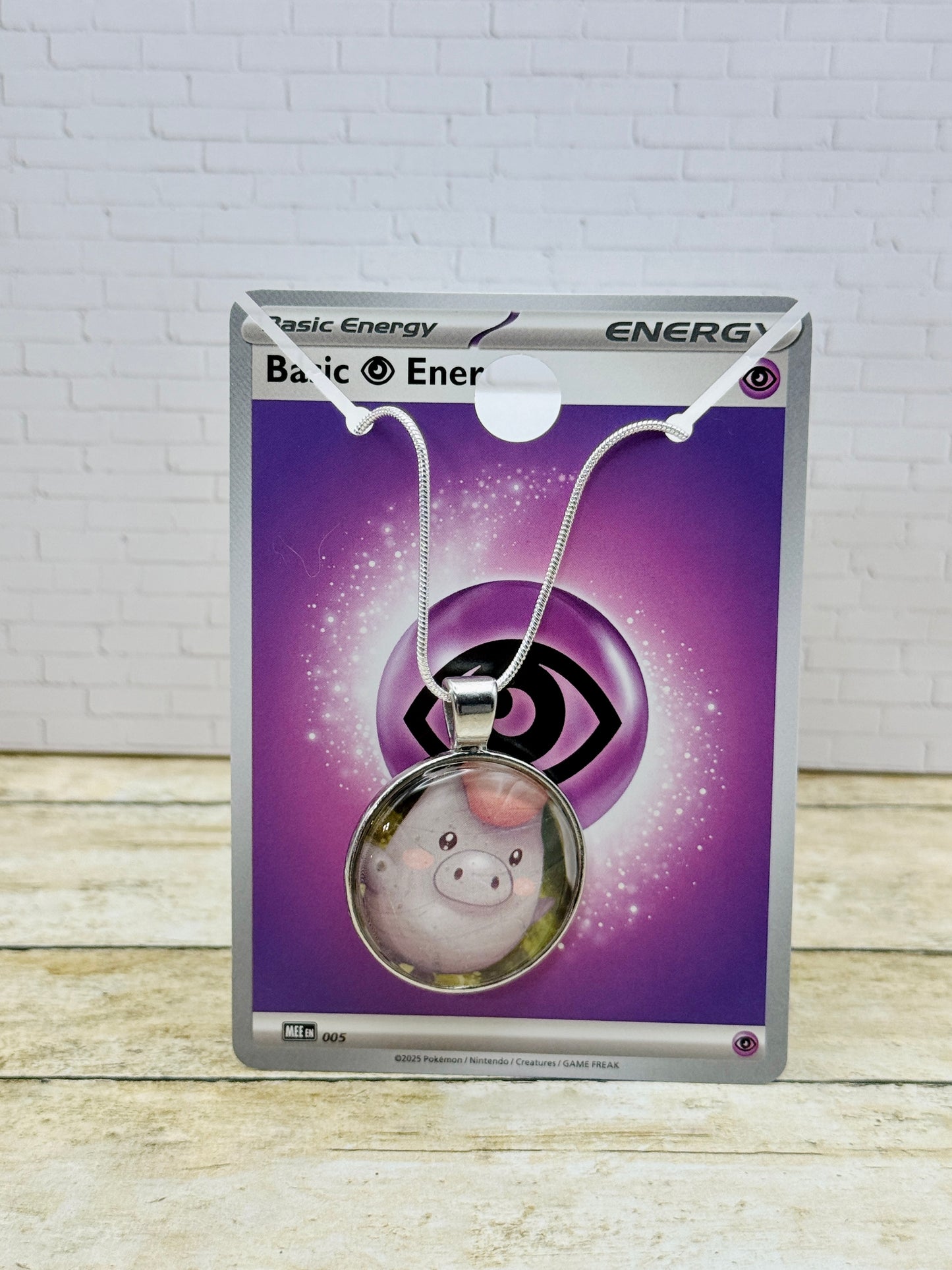 PKMN Card Pendant Necklace