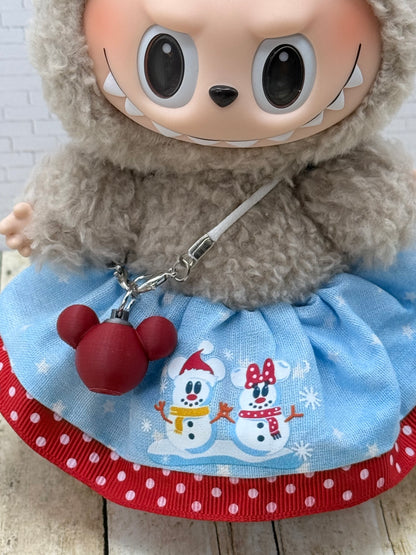 Red Polka Dot Snowmouse Outfit