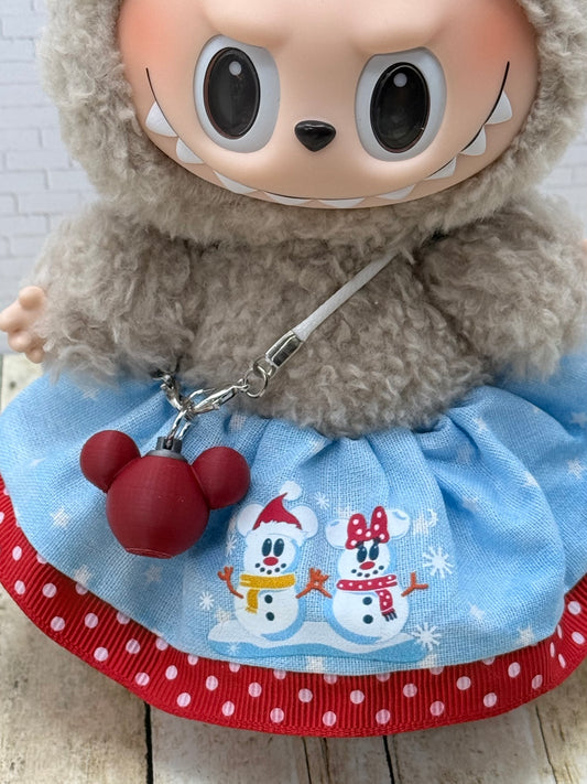 Red Polka Dot Snowmouse Outfit