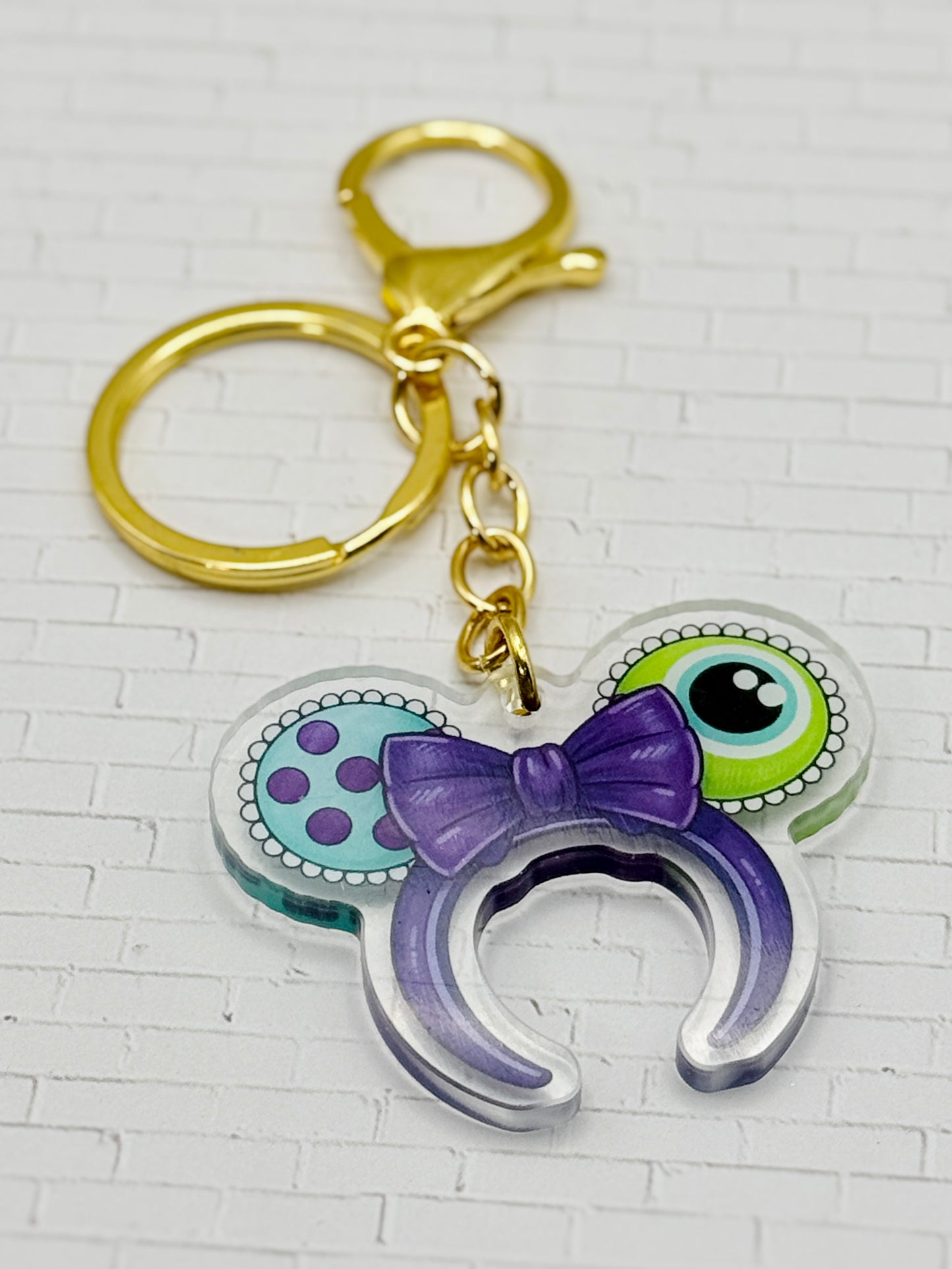 Monster University Ears Keychain