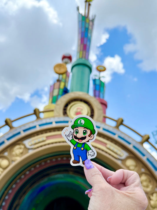 Bro Plumber ILY Sticker