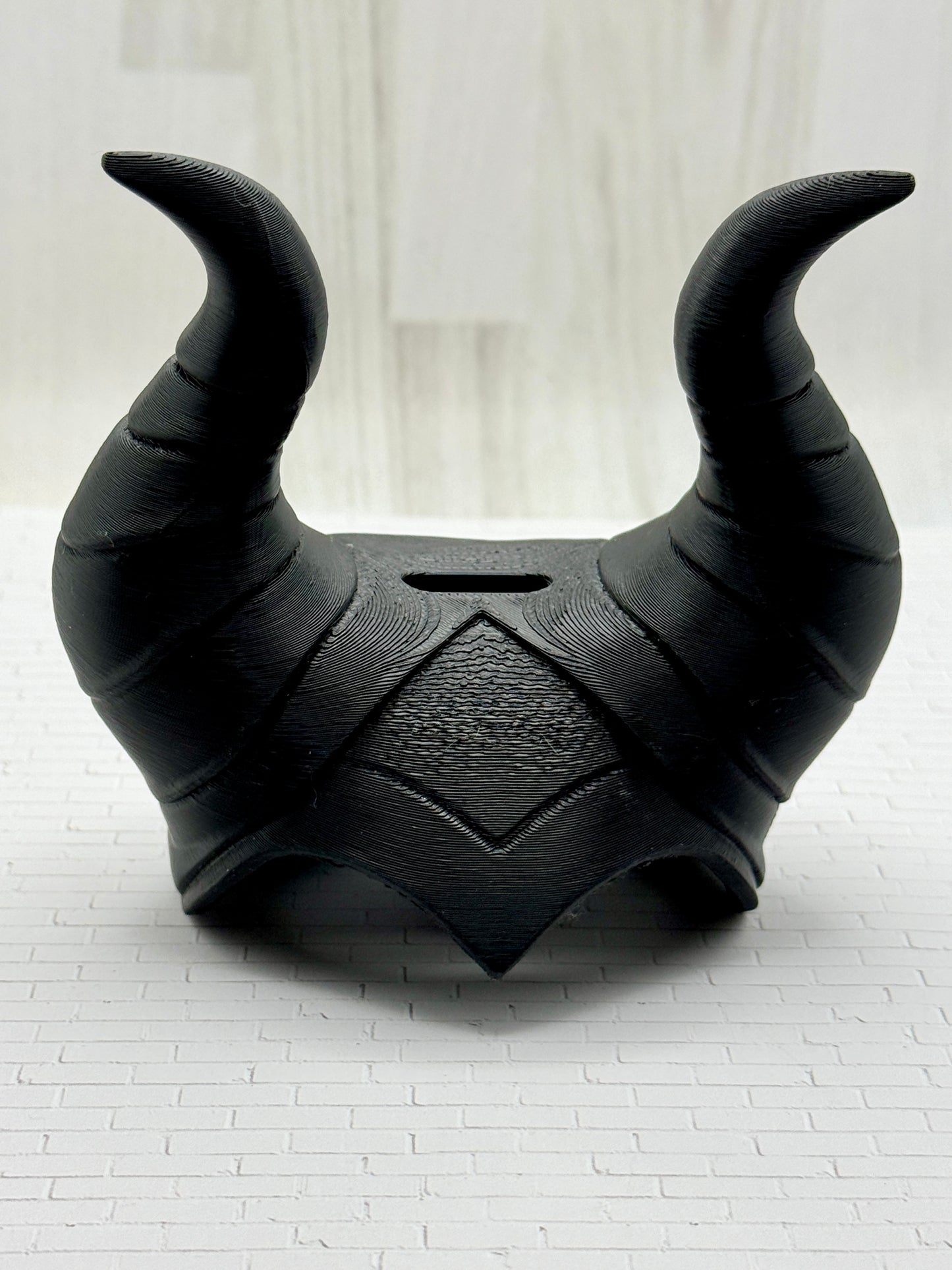 Plush Villain Horned Hat