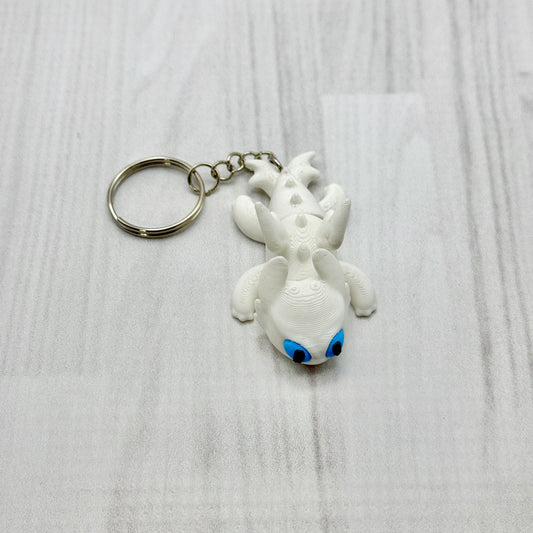 Night & Light Dragon Family Keychains
