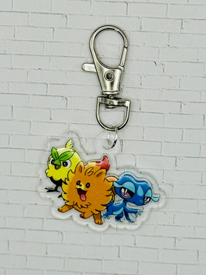 Gen 10 Starter Trio Bag Charm