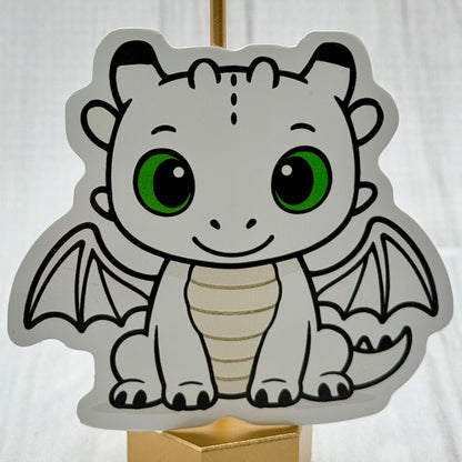 Night and Light Dragon Babies Stickers