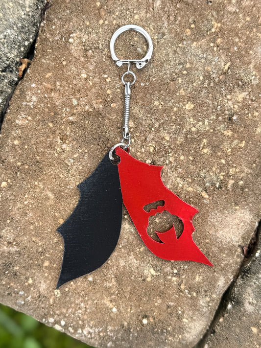 Dragon Rider Tail Keychain