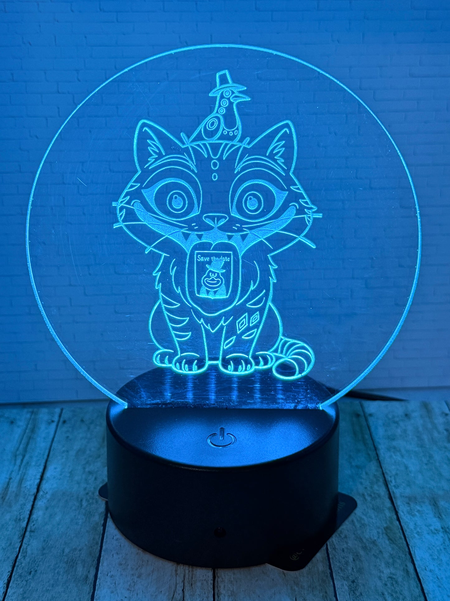 Engraved LED Light