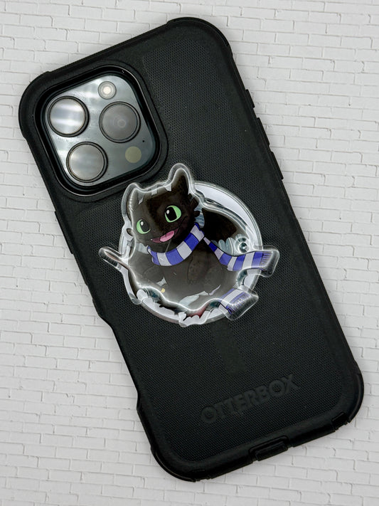 Raven Wizard Night Dragon Phone Grip