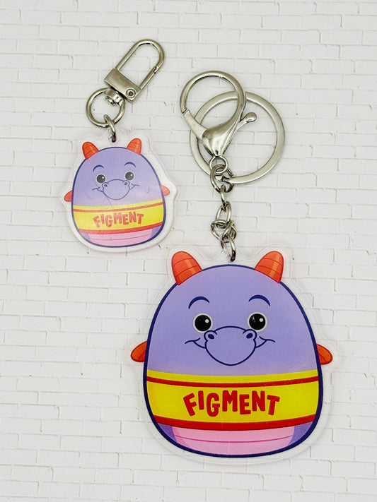 Squish Figgy Keychain
