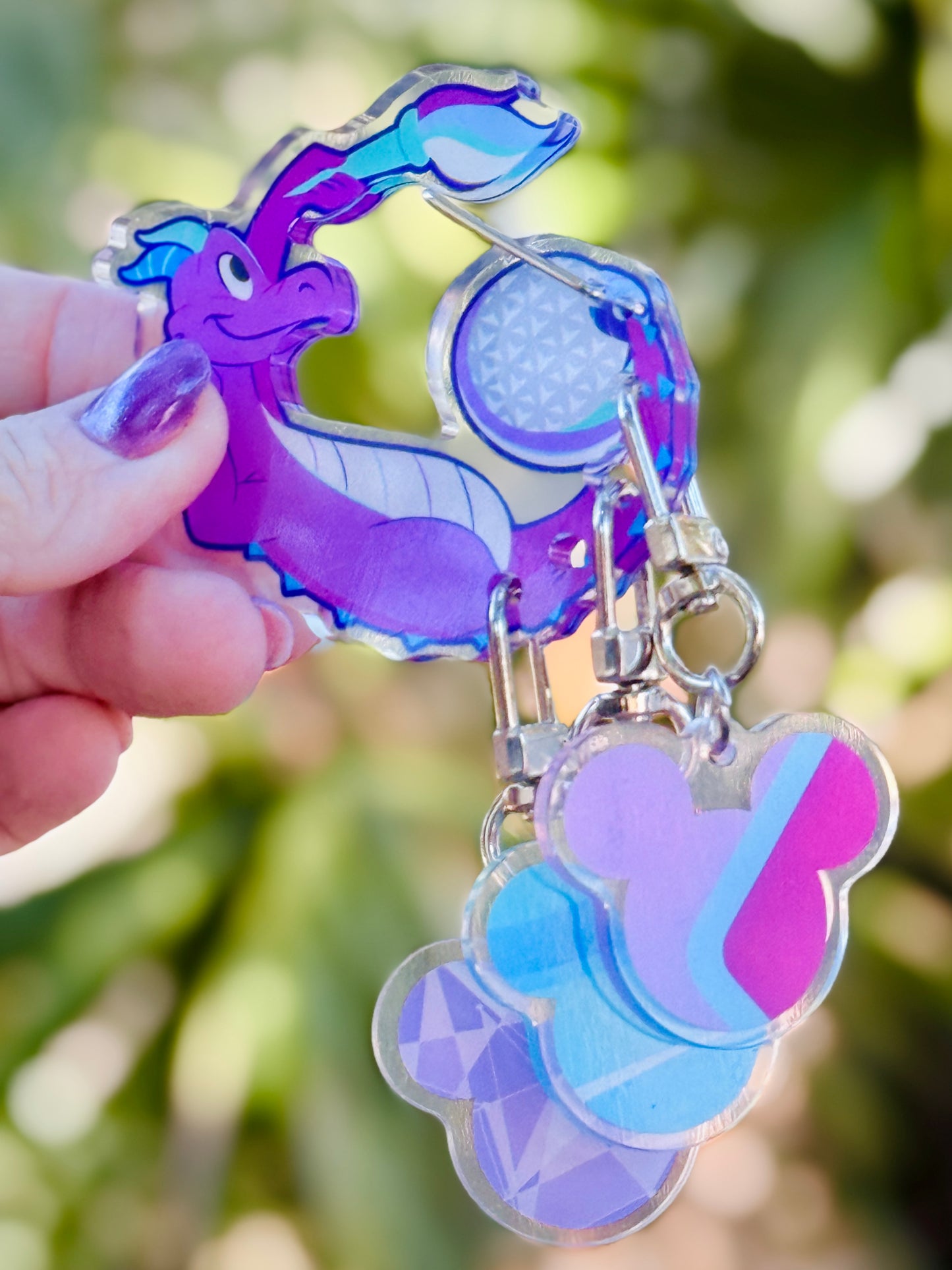 Figgy Paint Charm Carabiner