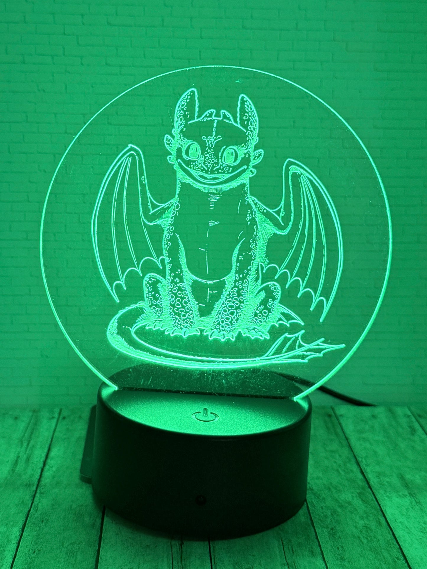 Engraved LED Light