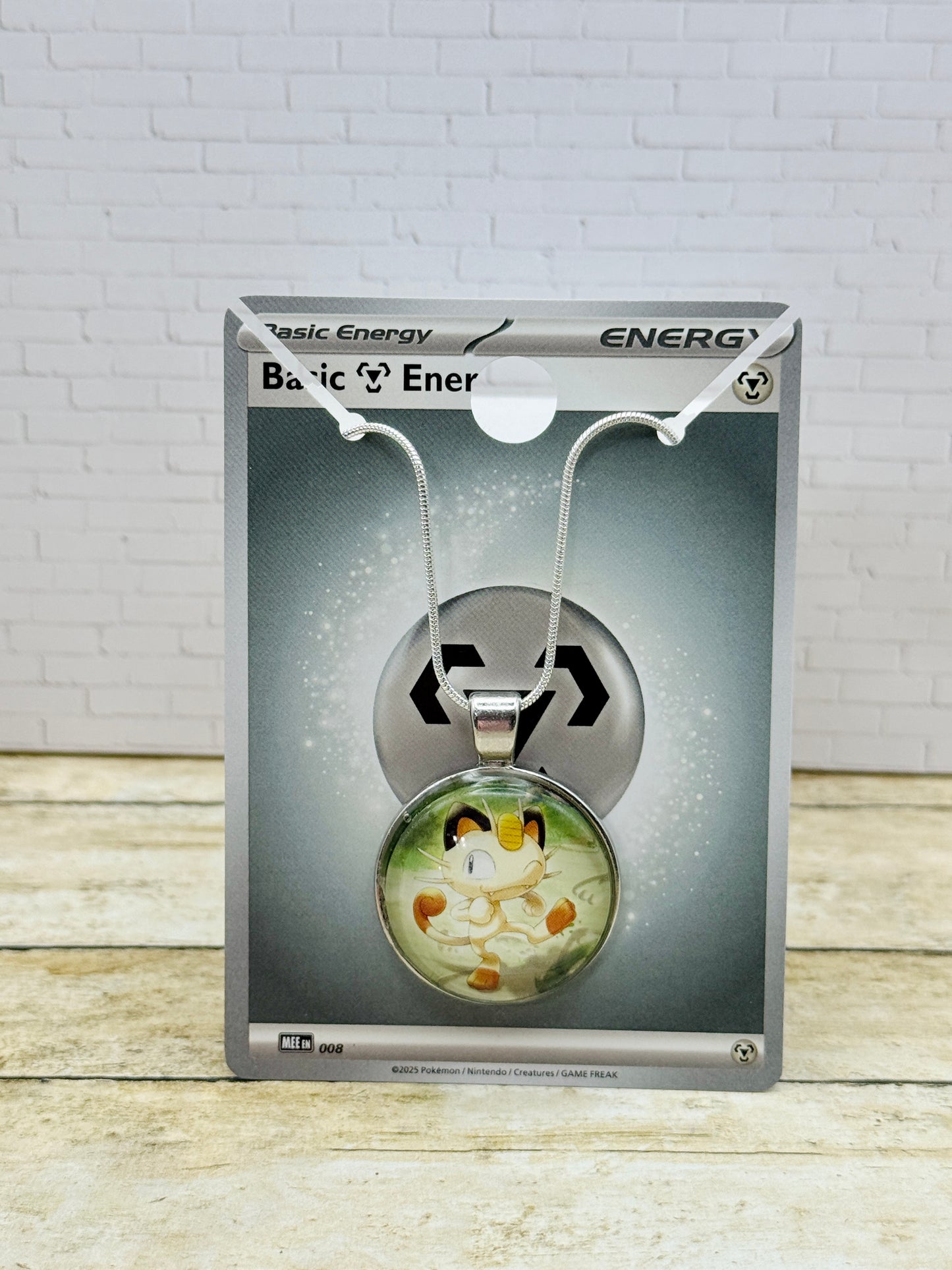 PKMN Card Pendant Necklace
