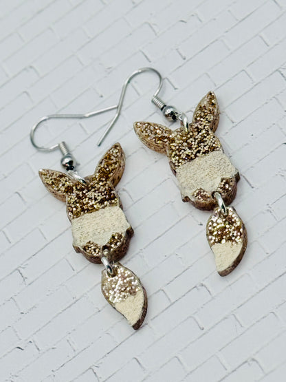 Eevee Acrylic Dangle Earrings