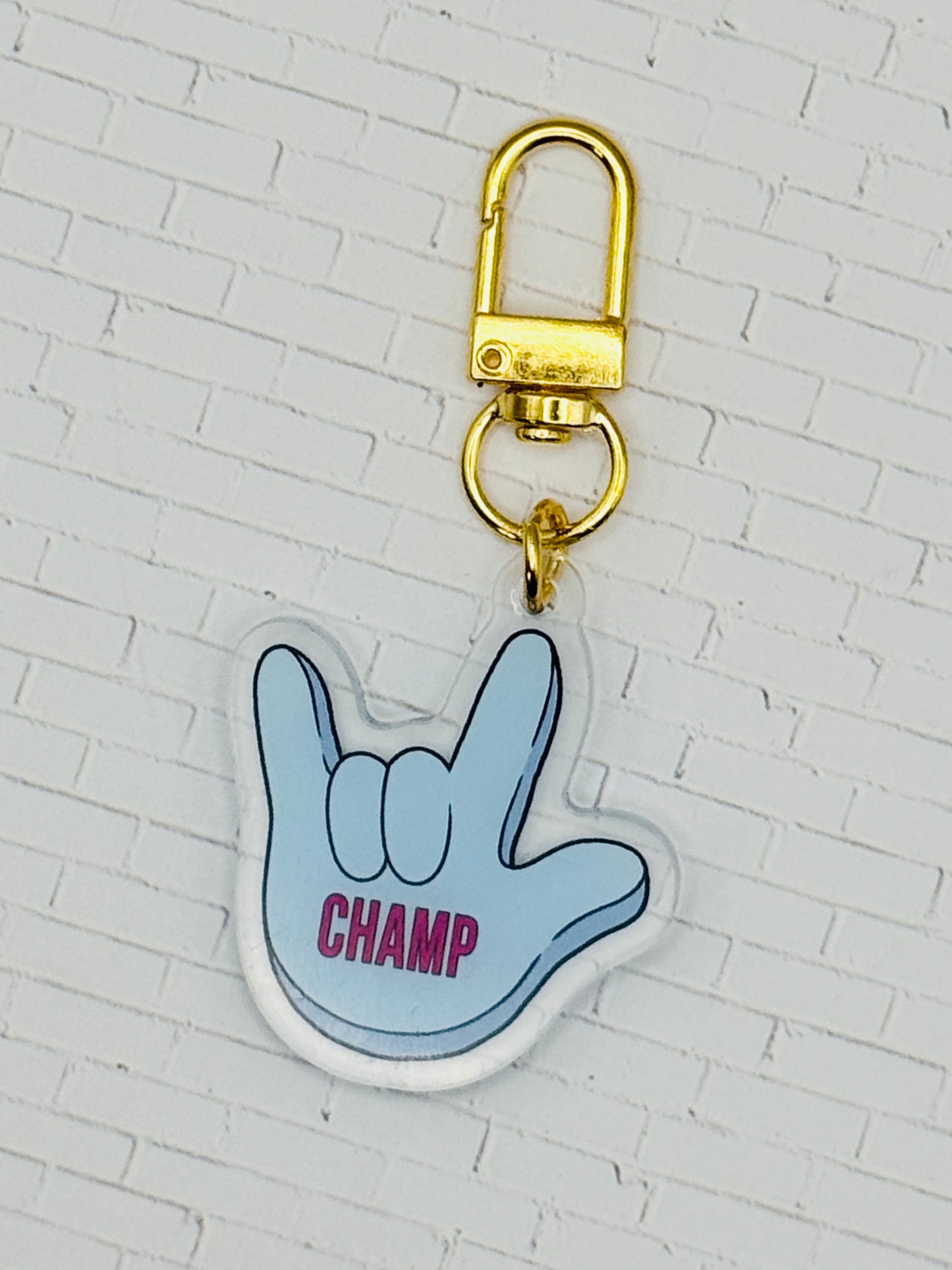 ILY Slang Bag Charms
