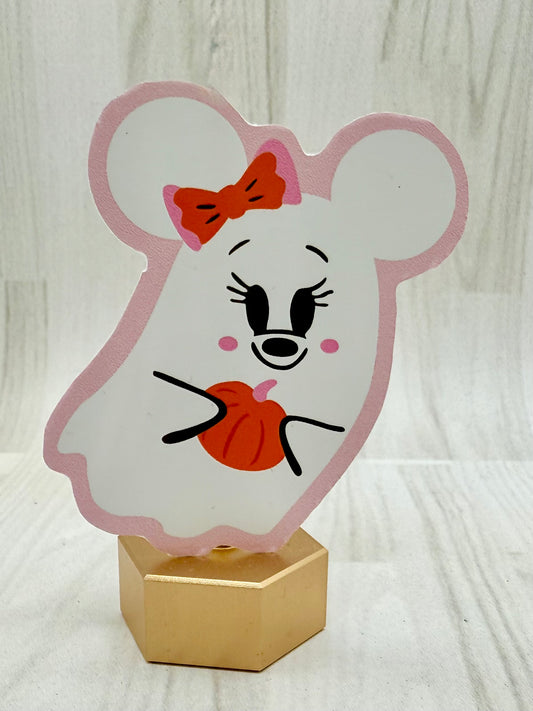 Boo-tiful Ghost Mouse Sticker