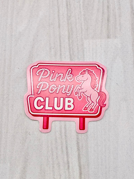 Pink Pony Club Sticker