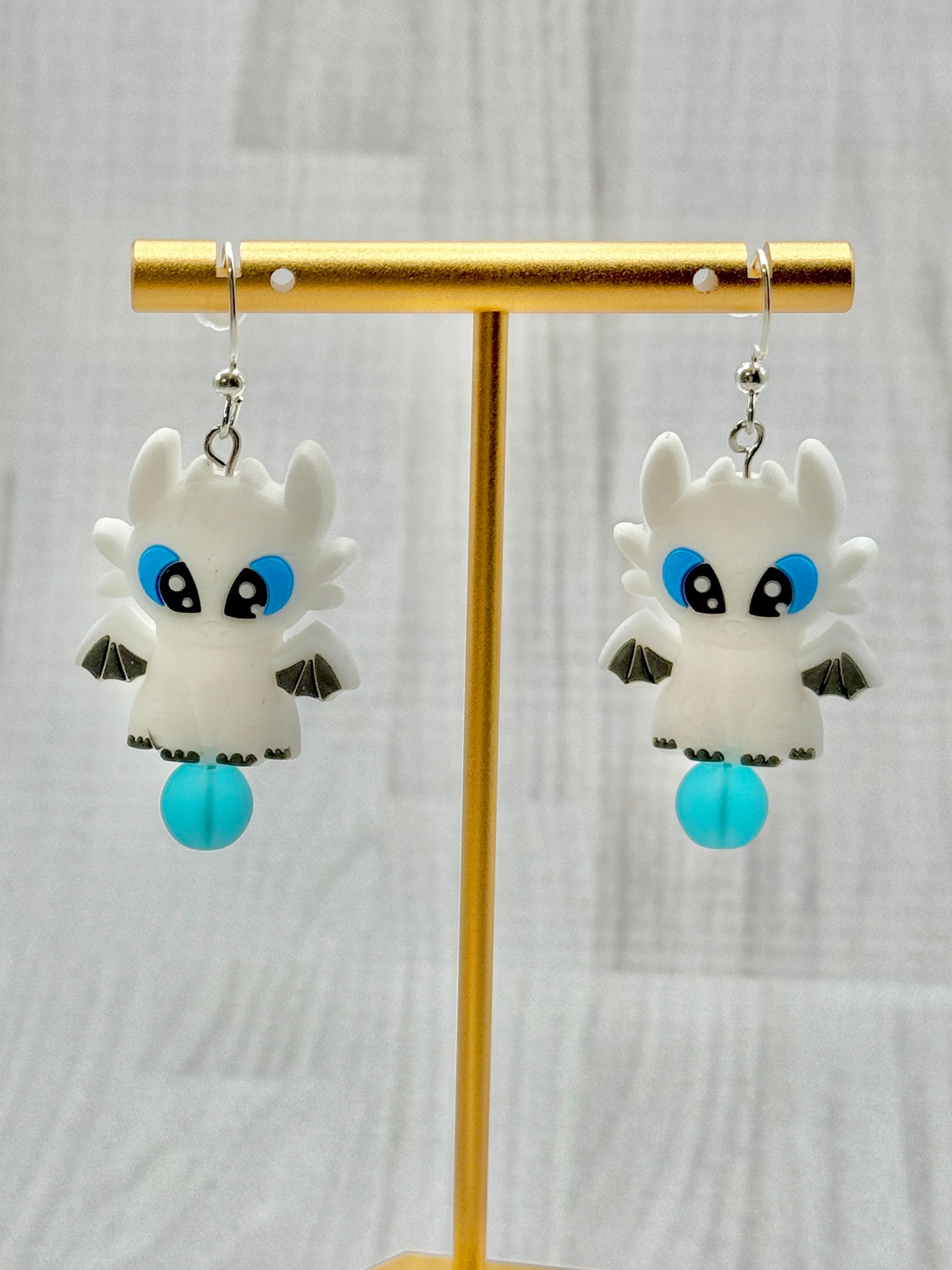 Night & Light Soul Dragon Earrings