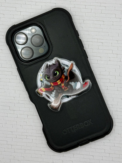 Lion Wizard Night Dragon Phone Grip