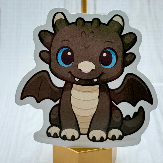Night and Light Dragon Babies Stickers
